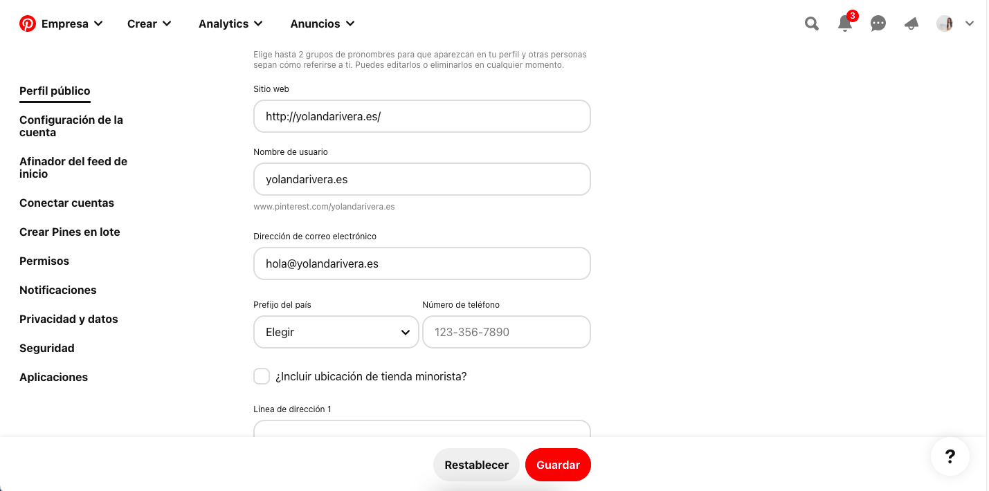 pinterest para empresas
