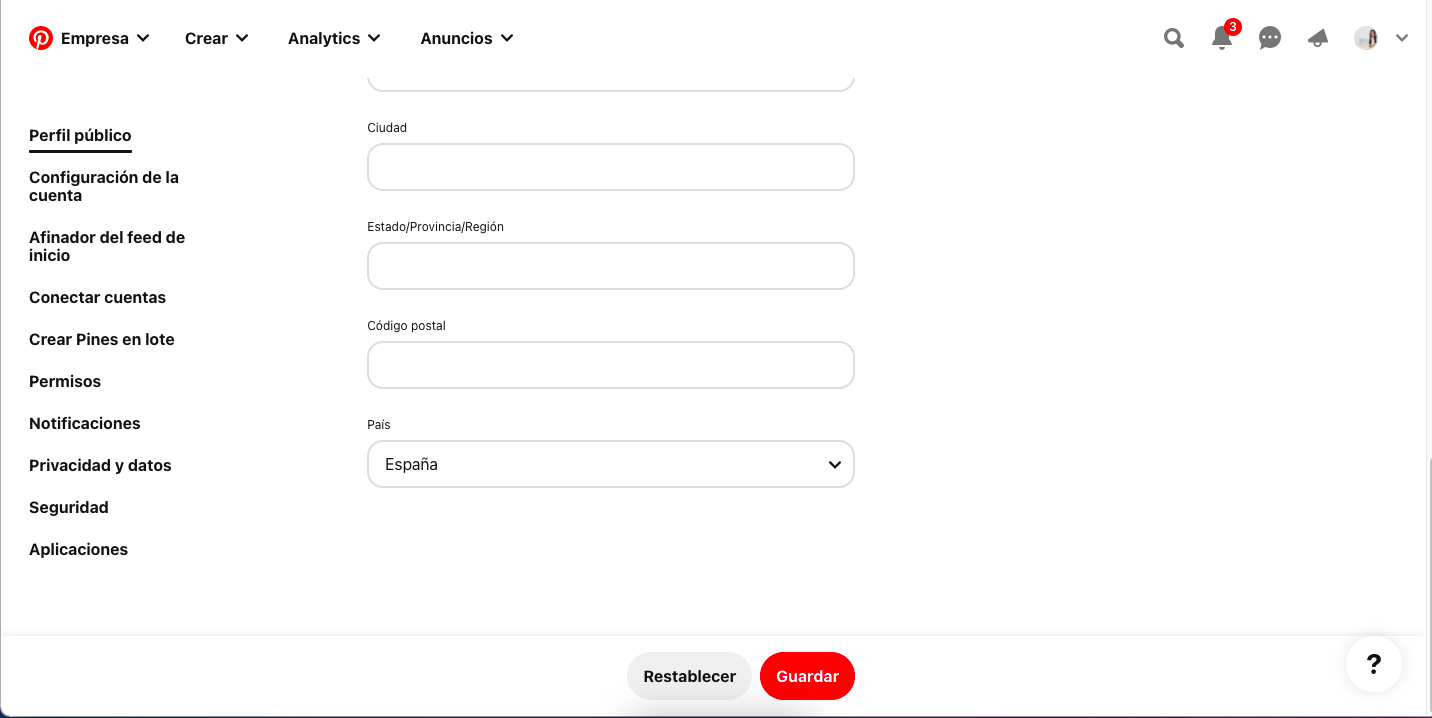 pinterest para empresas