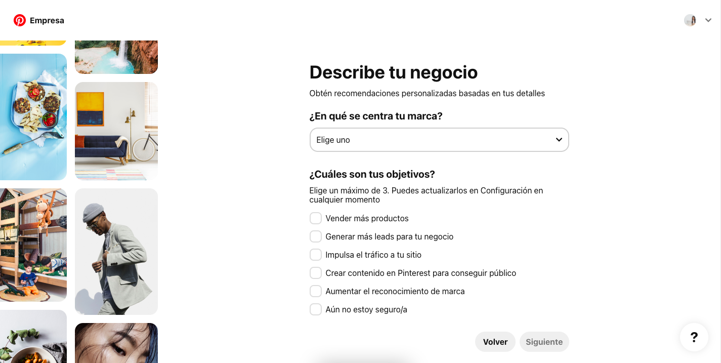 pinterest para empresas