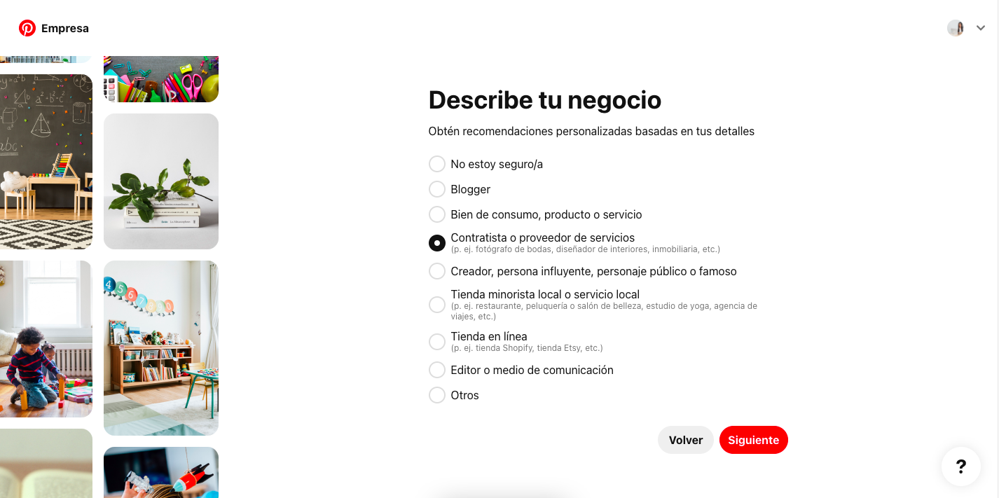 pinterest para empresas